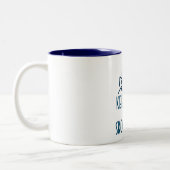Keep Calm and Skoolie Two-Tone Coffee Mug (Left)