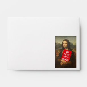 Keep Calm And Smile Envelope