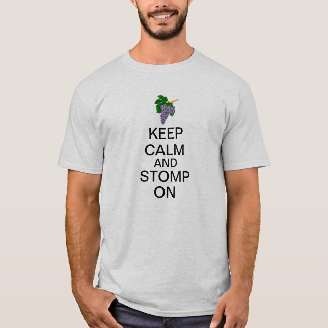 Keep Calm and Stomp On T-Shirt (Front)