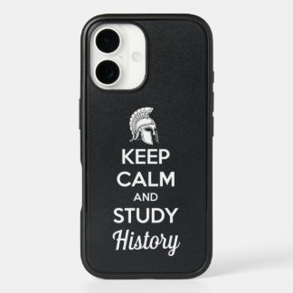Keep Calm and Study History Phone Case