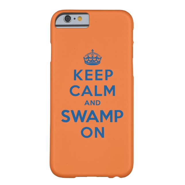 Keep Calm and Swamp On Case-Mate iPhone Case (Back)