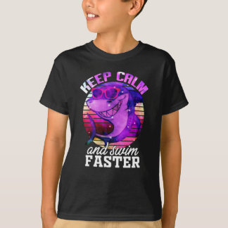 Keep Calm And Swim Faster T-Shirt