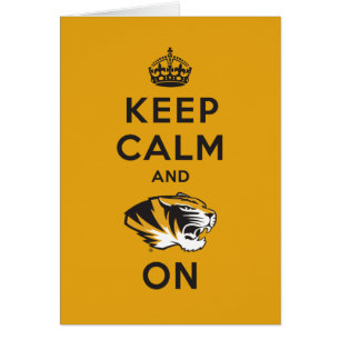 Keep Calm and Tiger on