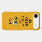 Keep Calm and Tiger on Case-Mate iPhone Case (Back (Horizontal))