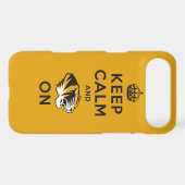 Keep Calm and Tiger on Case-Mate iPhone Case (Back (Horizontal))