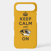 Keep Calm and Tiger on Case-Mate iPhone Case (Back)