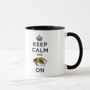 Keep Calm and Tiger on Mug