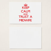 Keep Calm and Trust a Midwife (Front & Back)