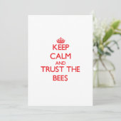 Keep calm and Trust the Bees (Standing Front)