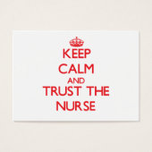 Keep Calm and Trust the Nurse (Front)