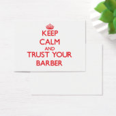 Keep Calm and Trust Your Barber (Desk)