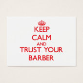 Keep Calm and Trust Your Barber (Front)