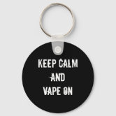 Serial Vaper Pro Vaping Keychain | Zazzle