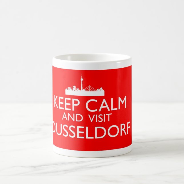 Keep Calm and Visit Dusseldorf Mug (Center)