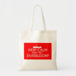 Keep Calm And Visit Dusseldorf Tote Bag at Zazzle