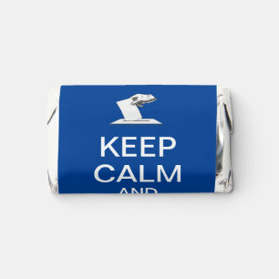 Keep Calm and Vote 2026 Hershey's Miniatures