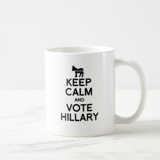 KEEP CALM AND VOTE HILLARY.png Coffee Mug