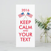 Keep calm and vote on (Standing Front)
