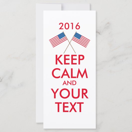 Keep calm and vote on (Front)