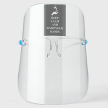 Keep Calm and Wash Your Hands Gray