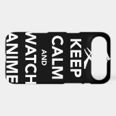 Keep Calm and Watch Anime Case-Mate iPhone Case (Back (Horizontal))