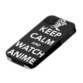Keep Calm and Watch Anime Case-Mate iPhone Case (Bottom)