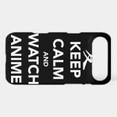 Keep Calm and Watch Anime Case-Mate iPhone Case (Back (Horizontal))
