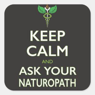 Keep Calm - Ask Your Naturopath Sticker