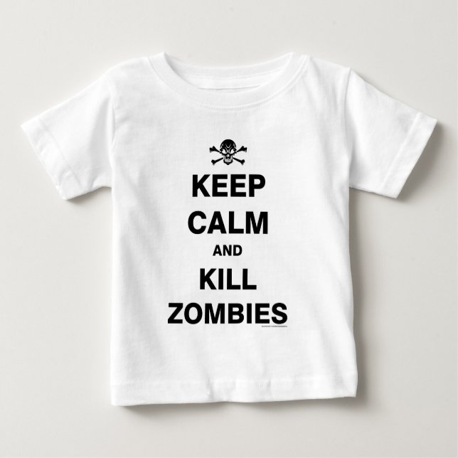 Keep Calm Baby T-Shirt (Front)