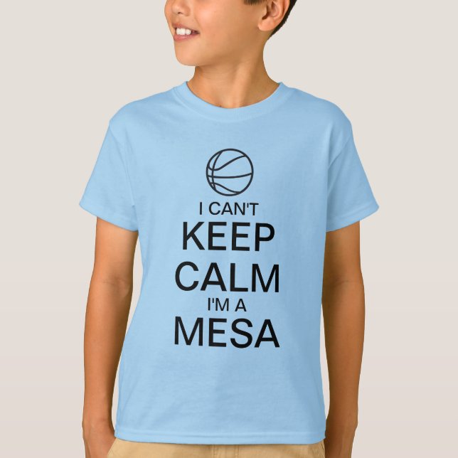 Keep Calm  | Basket Ball T-Shirt (Front)