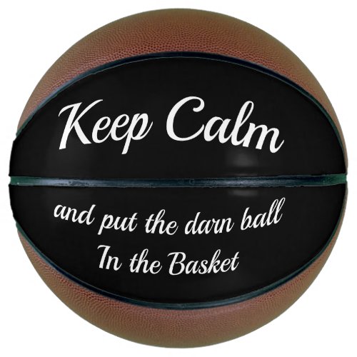 Keep Calm Basketball