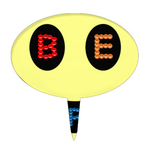 Keep Calm Be Happy Destiny Cake Topper