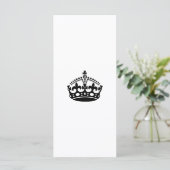Keep calm black victory crown (Standing Front)