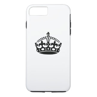Keep calm black victory crown iPhone 8 plus/7 plus case