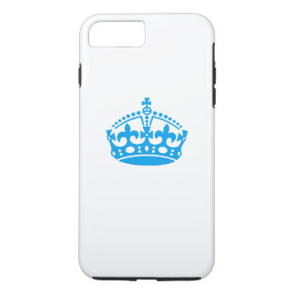 Keep calm blue victory crown iPhone 8 plus/7 plus case