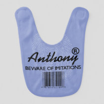 Keep Calm Boy Bib