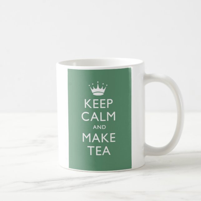 Keep Calm British Style Coffee Mug (Right)