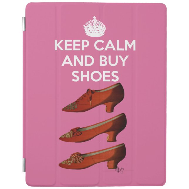 Keep Calm Buy Shoes 2 iPad Air Cover (Front)