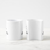 Keep Calm by focusing on Bridal Showers Coffee Mug Set (Side)