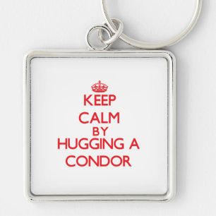 Keep calm by hugging a Condor Keychain