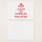 Keep Calm by living in Malaysia (Front & Back)