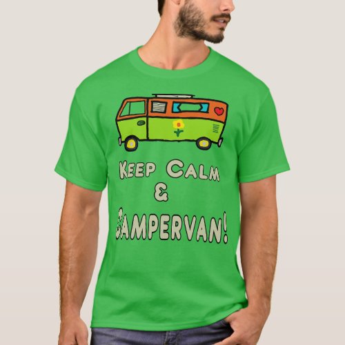 Keep Calm Campervan T_Shirt