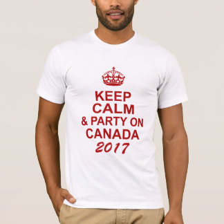 Keep Calm Canada 150 T-Shirt