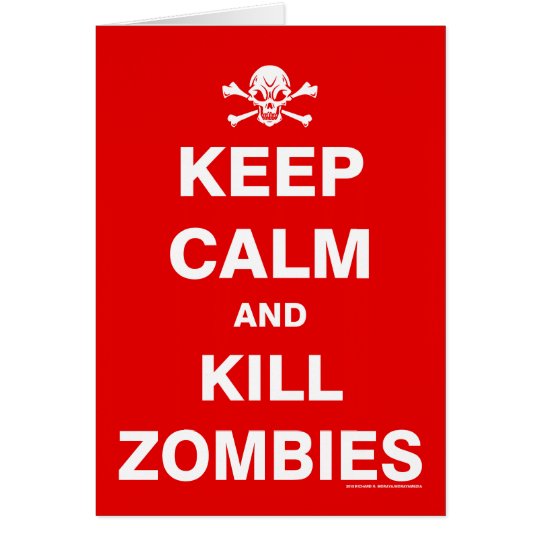 Keep Calm Card