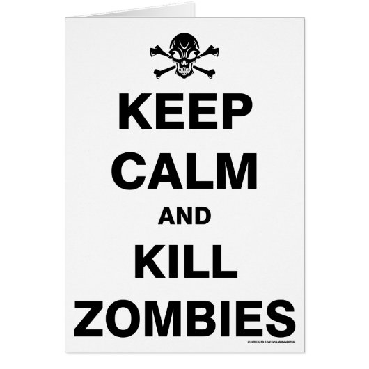 Keep Calm Cards (Front)