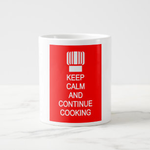 Keep Calm Chef Jumbo Mug