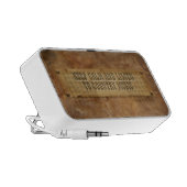 Keep Calm (CMA) Mini Speaker (Side)