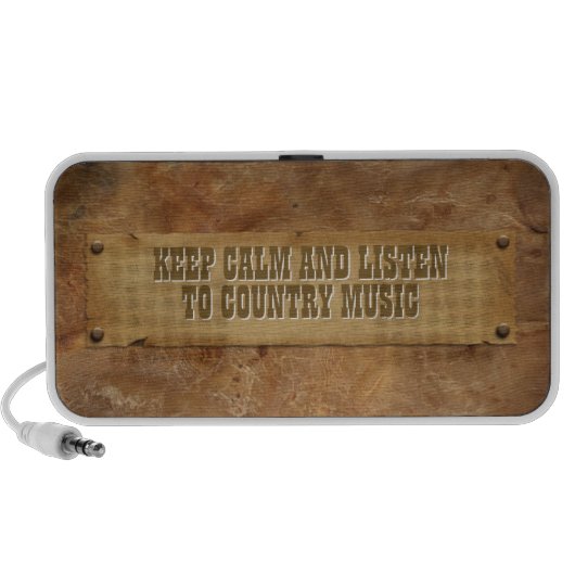 Keep Calm (CMA) Mini Speaker (Front)