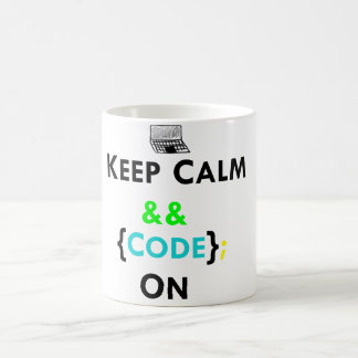 Keep Calm & Code On Mug