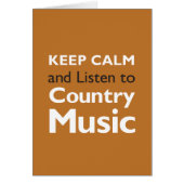 Keep Calm Country (Front)
